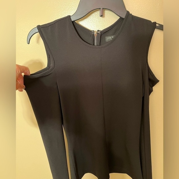 Rag & Bone Black Cold Shoulder Long Sleeve Sz XS - Picture 5 of 8
